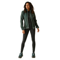 Green Haze - Close up - Regatta Womens-Ladies Newhill Full Zip Fleece Jacket
