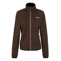 Mocha - Front - Regatta Womens-Ladies Newhill Full Zip Fleece Jacket