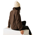 Mocha - Pack Shot - Regatta Womens-Ladies Newhill Full Zip Fleece Jacket