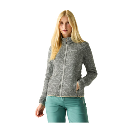 Cloud - Front - Regatta Womens-Ladies Newhill Full Zip Fleece Jacket
