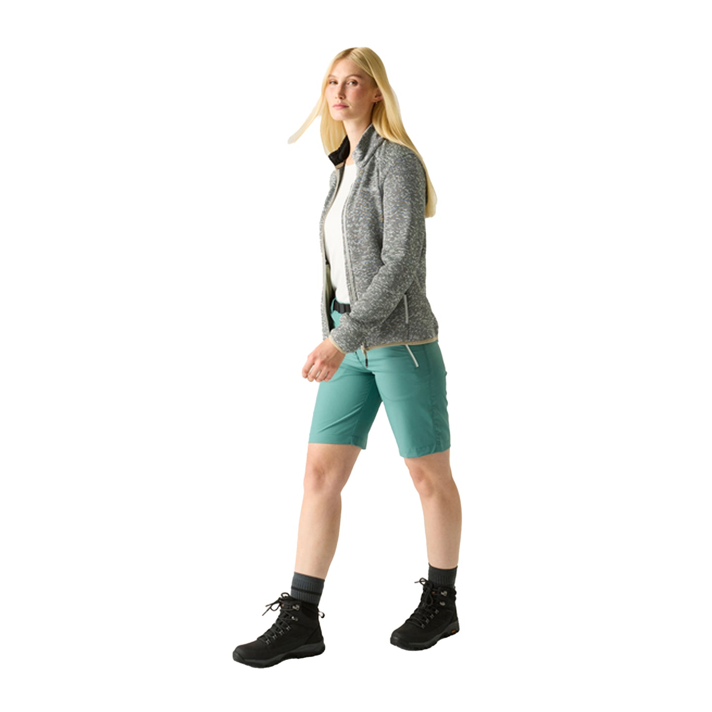 Cloud - Side - Regatta Womens-Ladies Newhill Full Zip Fleece Jacket