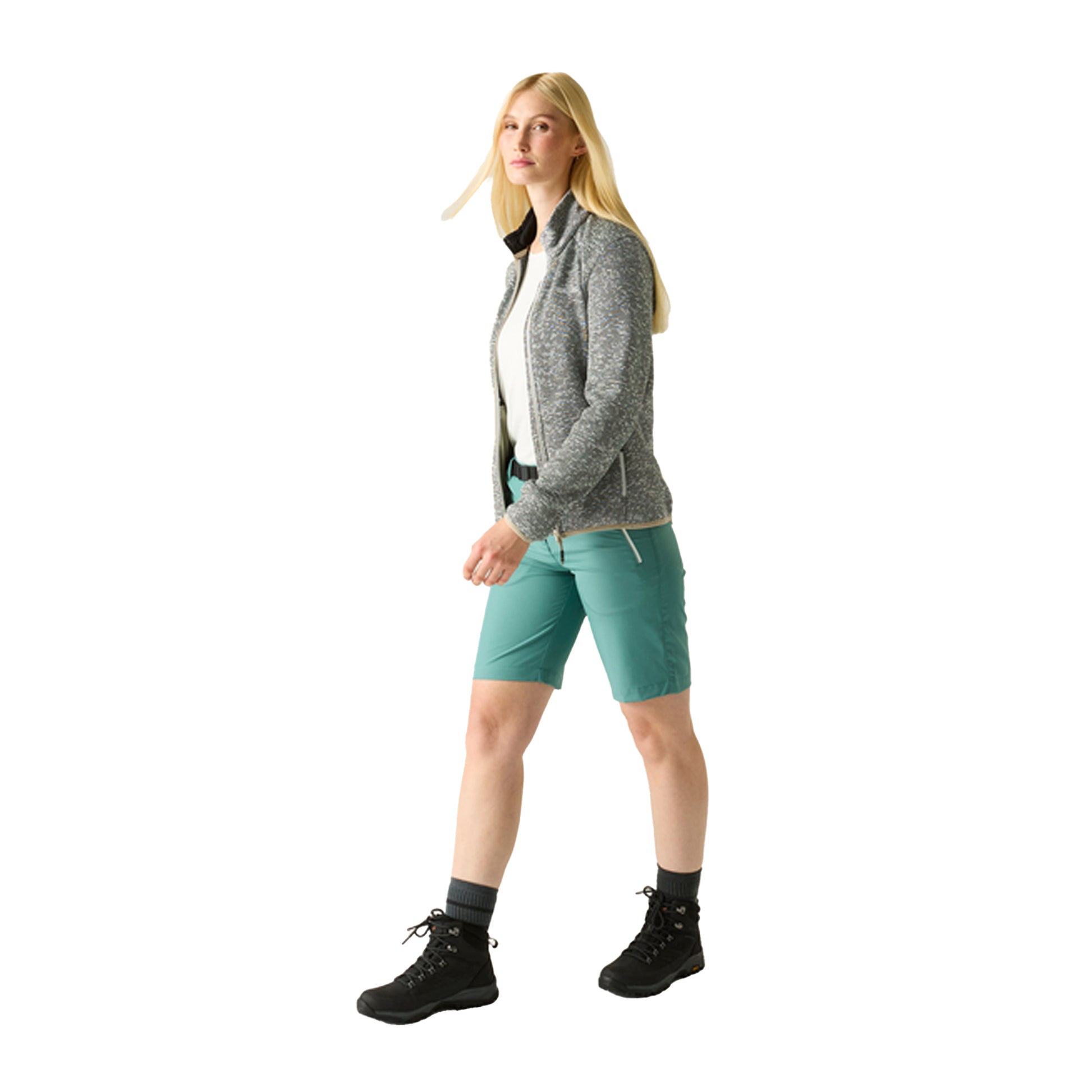 Cloud - Side - Regatta Womens-Ladies Newhill Full Zip Fleece Jacket