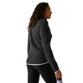 Black-Oyster Mushroom - Pack Shot - Regatta Womens-Ladies Newhill Full Zip Fleece Jacket