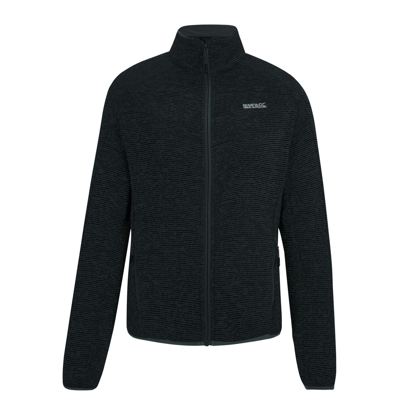 Black - Back - Regatta Womens-Ladies Newhill Full Zip Fleece Jacket