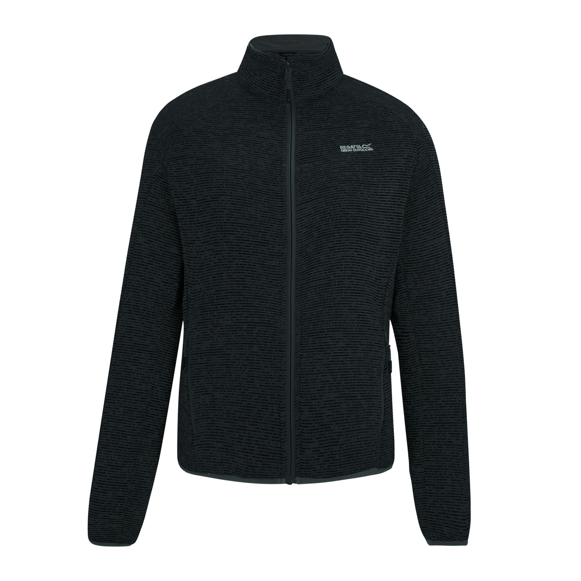 Black - Back - Regatta Womens-Ladies Newhill Full Zip Fleece Jacket