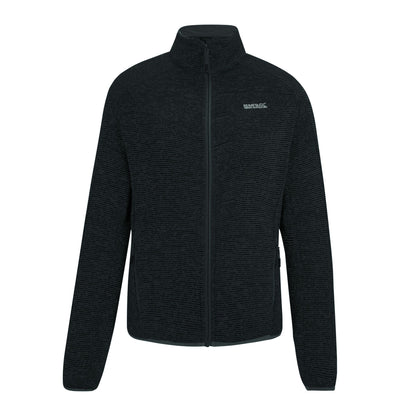 Black - Back - Regatta Womens-Ladies Newhill Full Zip Fleece Jacket