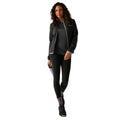 Black-Oyster Mushroom - Close up - Regatta Womens-Ladies Newhill Full Zip Fleece Jacket