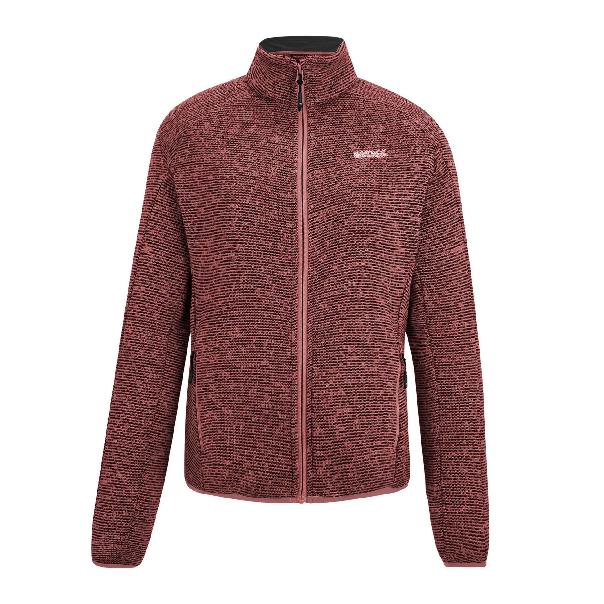 Peach Pink - Back - Regatta Womens-Ladies Newhill Full Zip Fleece Jacket
