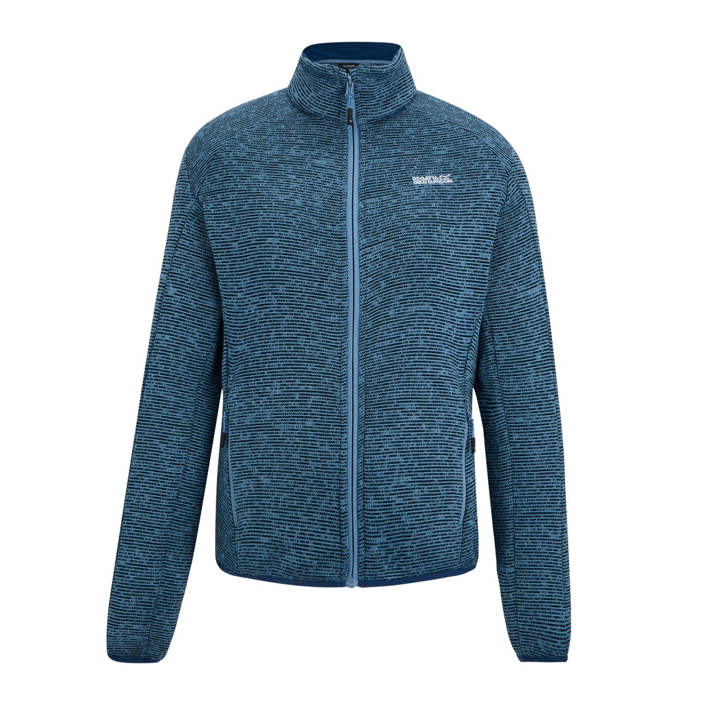 Washed Denim - Front - Regatta Womens-Ladies Newhill Full Zip Fleece Jacket