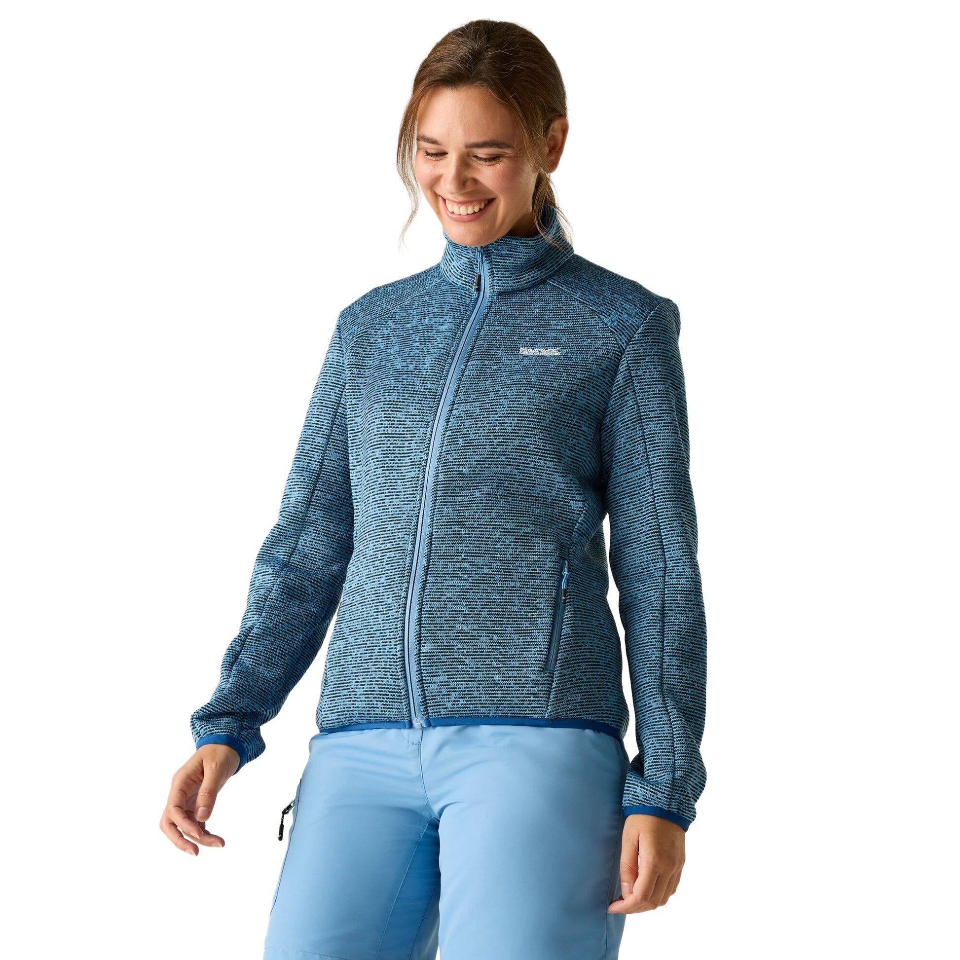 Washed Denim - Lifestyle - Regatta Womens-Ladies Newhill Full Zip Fleece Jacket