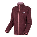 Dusty Rose - Side - Regatta Womens-Ladies Newhill Full Zip Fleece Jacket
