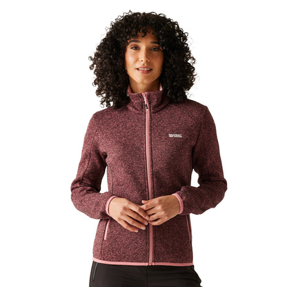 Dusty Rose - Lifestyle - Regatta Womens-Ladies Newhill Full Zip Fleece Jacket