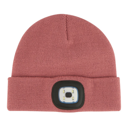 Dusty Rose - Front - Regatta Childrens-Kids Torch Beanie