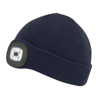 Navy - Back - Regatta Childrens-Kids Torch Beanie