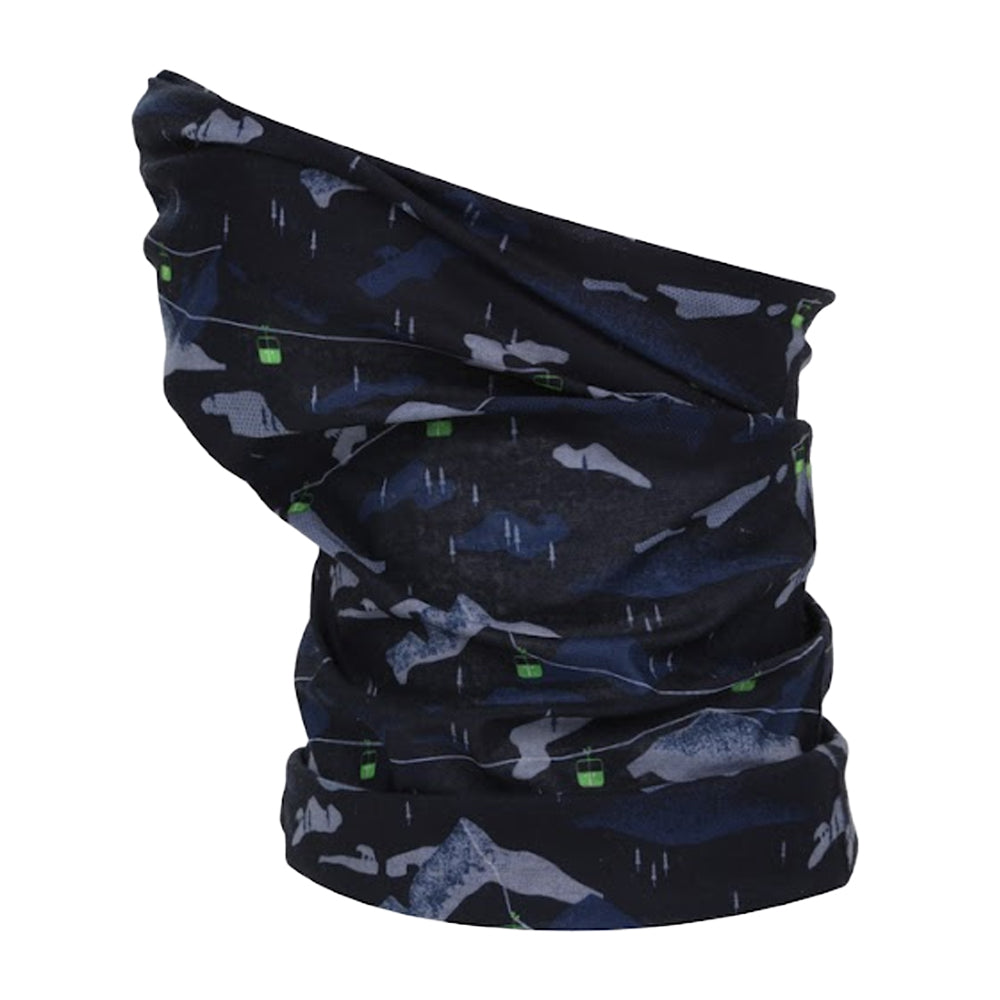 Snorkel Blue - Front - Regatta Unisex Adult Multitube II Dotted Scarf
