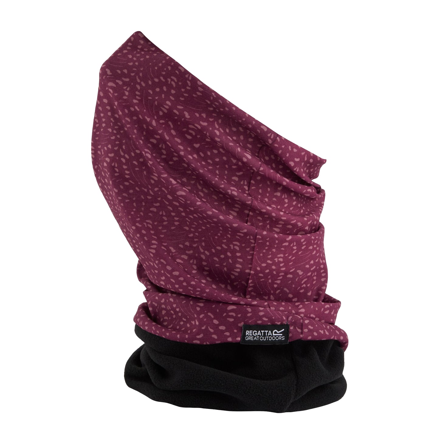 Dark Pimento - Front - Regatta Unisex Adult Multitube II Animal Print Scarf
