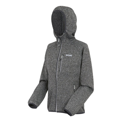 Cyberspace - Side - Regatta Womens-Ladies Newhill Hooded Fleece Jacket