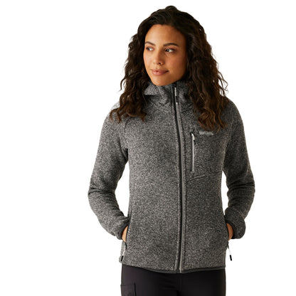 Cyberspace - Lifestyle - Regatta Womens-Ladies Newhill Hooded Fleece Jacket