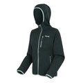 Spruce Green - Side - Regatta Womens-Ladies Newhill Hooded Fleece Jacket
