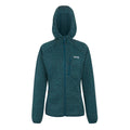 Storm Blue - Front - Regatta Womens-Ladies Newhill Hooded Fleece Jacket