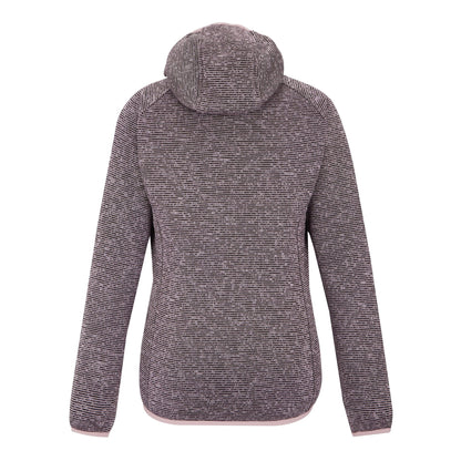 Powder Lilac - Back - Regatta Womens-Ladies Newhill Hooded Fleece Jacket