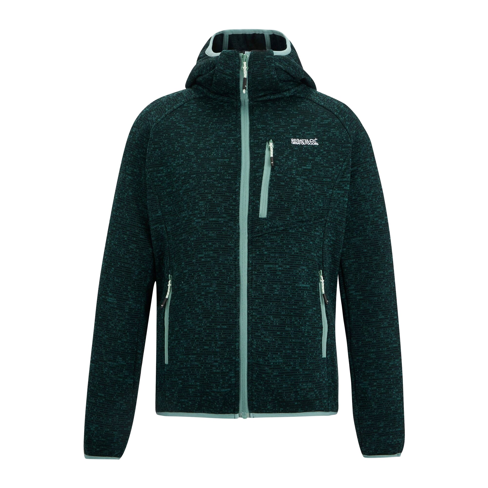 Mediterranea - Front - Regatta Womens-Ladies Newhill Hooded Fleece Jacket