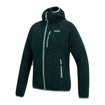 Mediterranea - Side - Regatta Womens-Ladies Newhill Hooded Fleece Jacket