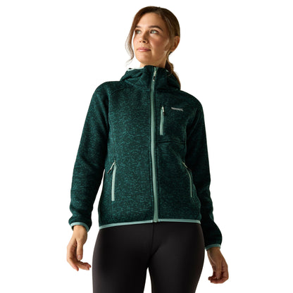 Mediterranea - Lifestyle - Regatta Womens-Ladies Newhill Hooded Fleece Jacket