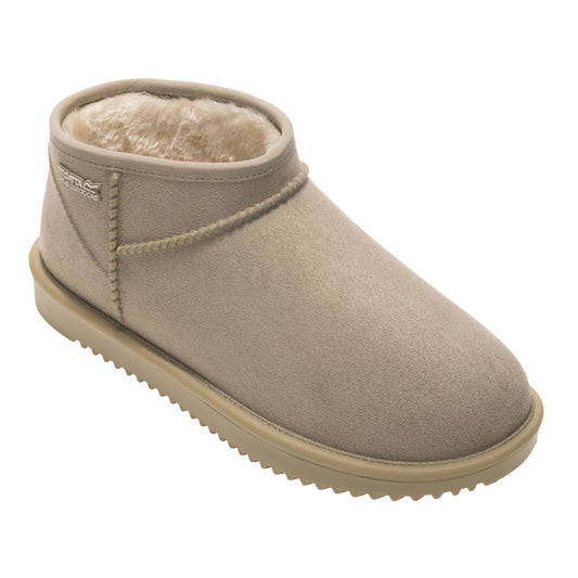 Soft Taupe - Front - Regatta Womens-Ladies Risley Mules