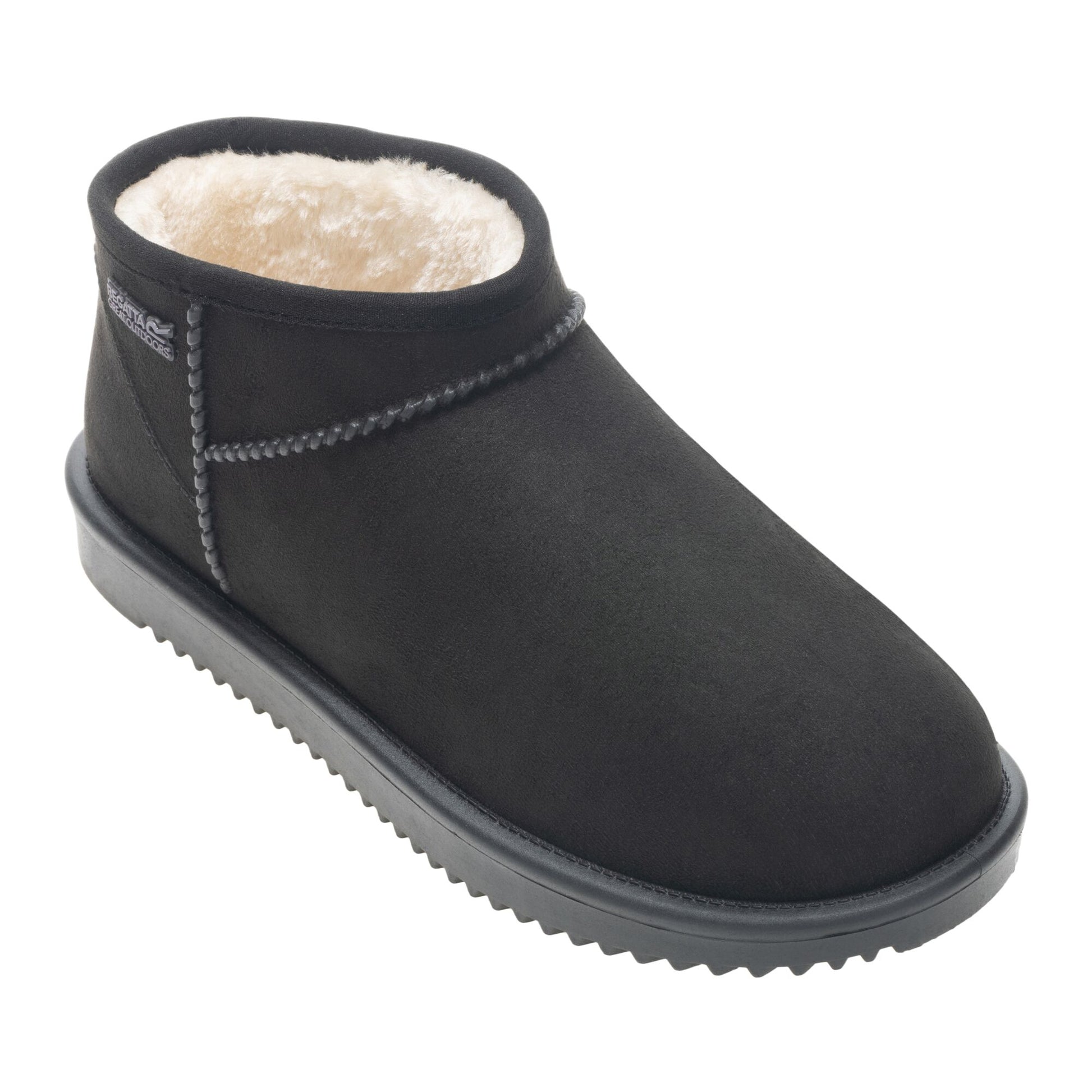 Black - Front - Regatta Womens-Ladies Risley Mules