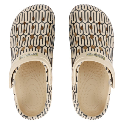 Monochrome - Lifestyle - Regatta Womens-Ladies Orla Kiely Spinning Flower Clogs