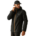 Black - Lifestyle - Regatta Mens Caspen Waterproof Jacket