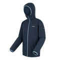 Navy Blue - Side - Regatta Mens Caspen Waterproof Jacket