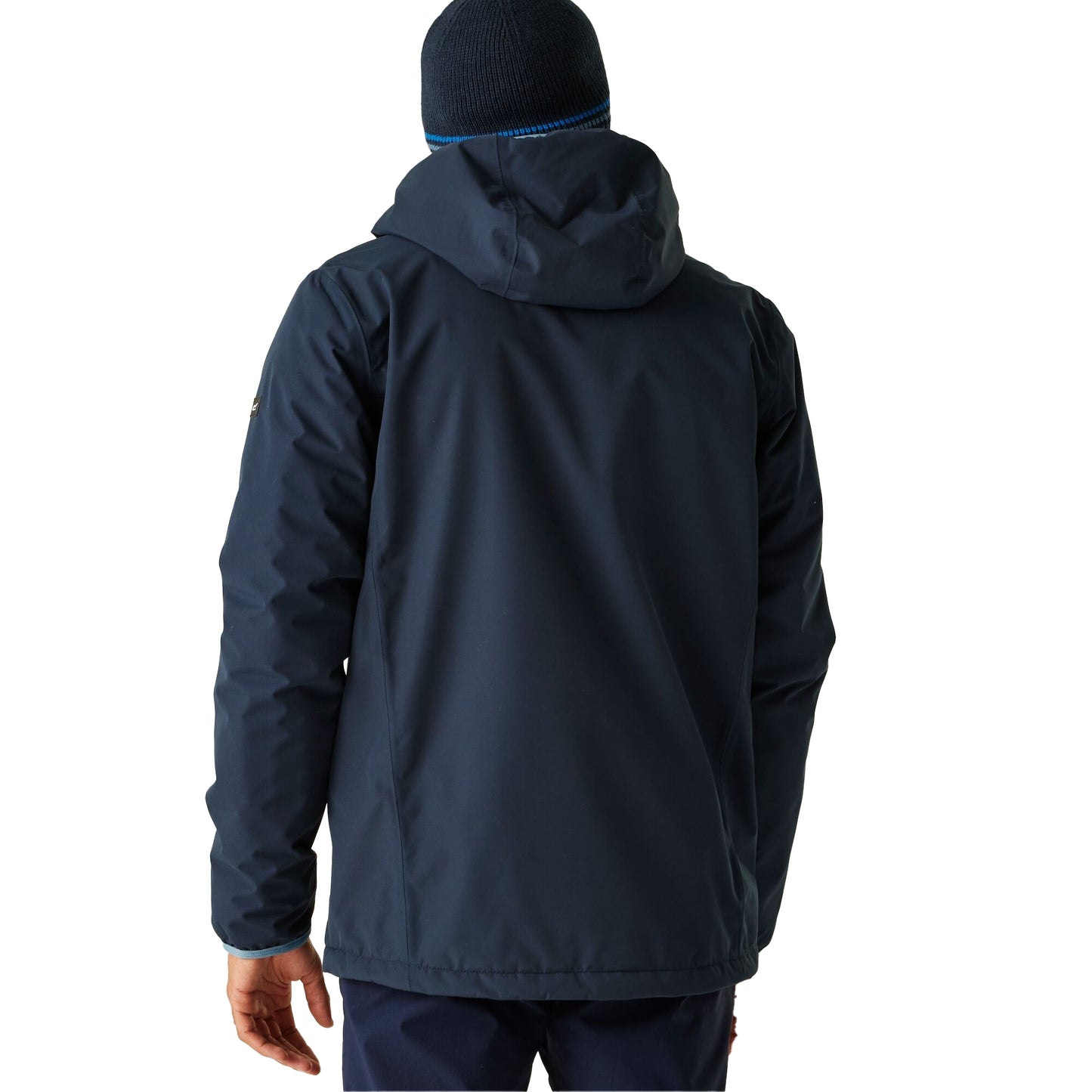 Navy Blue - Pack Shot - Regatta Mens Caspen Waterproof Jacket