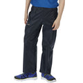 Navy - Side - Regatta Great Outdoors Unisex Stormbreak Waterproof Over Trousers