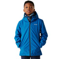Snorkel Blue-Moonlight Denim - Lifestyle - Regatta Childrens-Kids Frelton Waterproof Jacket