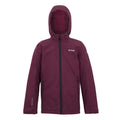 Fig-Dark Pimento - Front - Regatta Childrens-Kids Frelton Waterproof Jacket