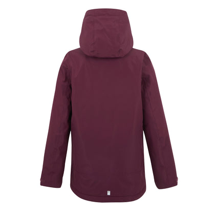 Fig-Dark Pimento - Back - Regatta Childrens-Kids Frelton Waterproof Jacket