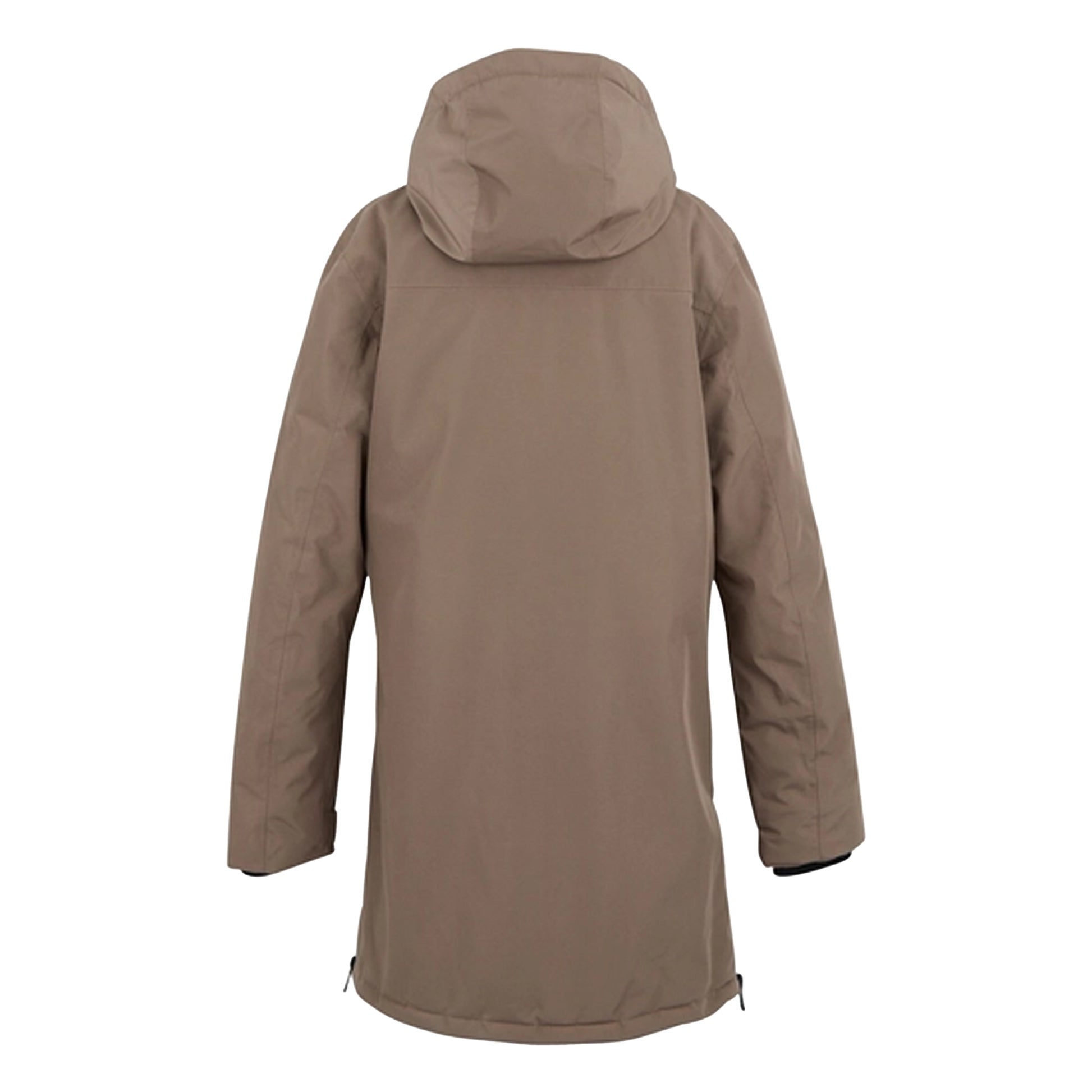Mocha-Perfectly Pale - Back - Regatta Womens-Ladies Gwynn Insulated Waterproof Jacket