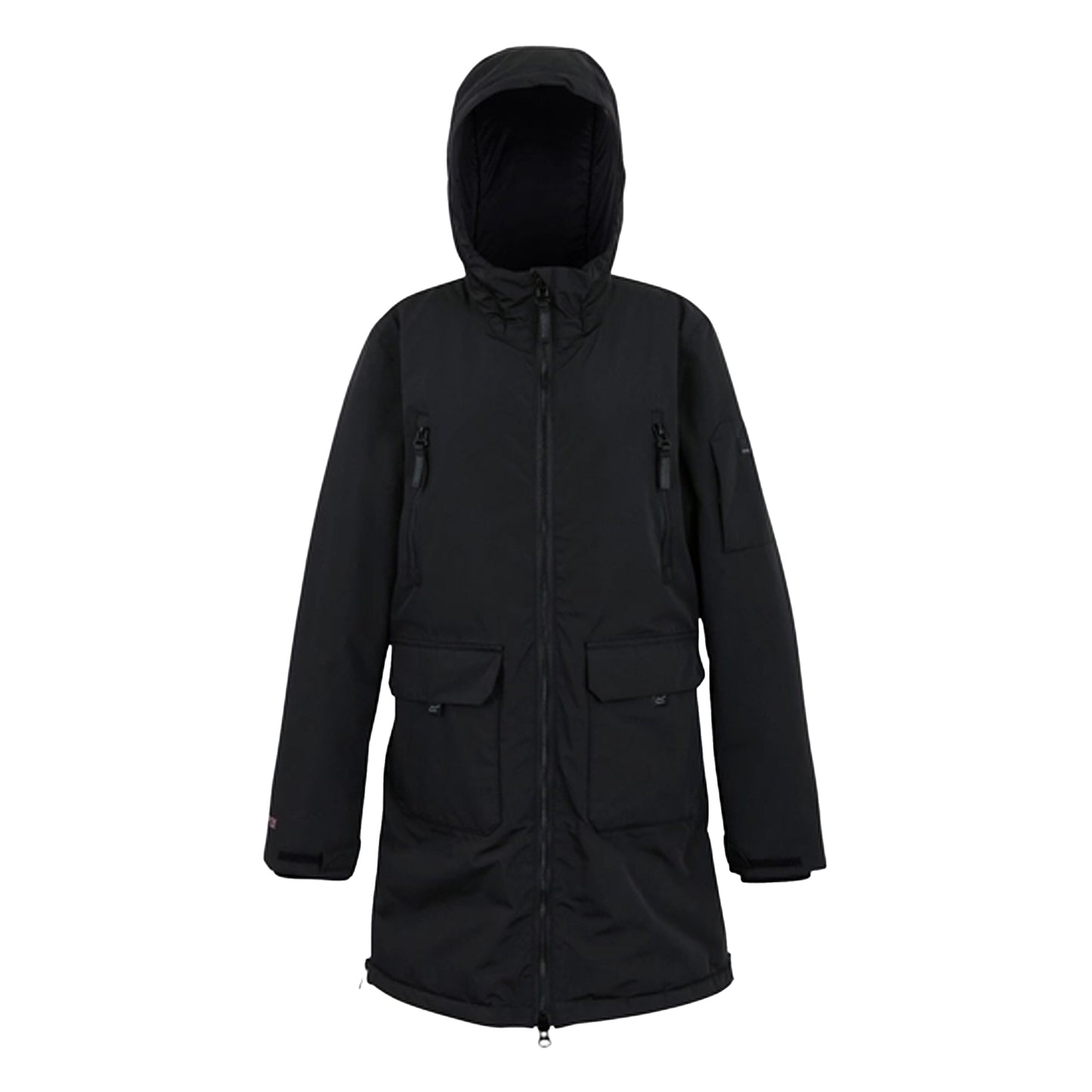 Black - Front - Regatta Womens-Ladies Gwynn Insulated Waterproof Jacket