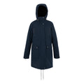 Navy Blue - Front - Regatta Womens-Ladies Valenta Waterproof Jacket