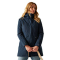 Navy Blue - Lifestyle - Regatta Womens-Ladies Valenta Waterproof Jacket