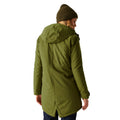 Nephrite Green-Black - Back - Regatta Womens-Ladies Valenta Waterproof Jacket