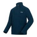 Moonlight Denim - Side - Regatta Mens Thompson Marl Half Zip Fleece Jacket