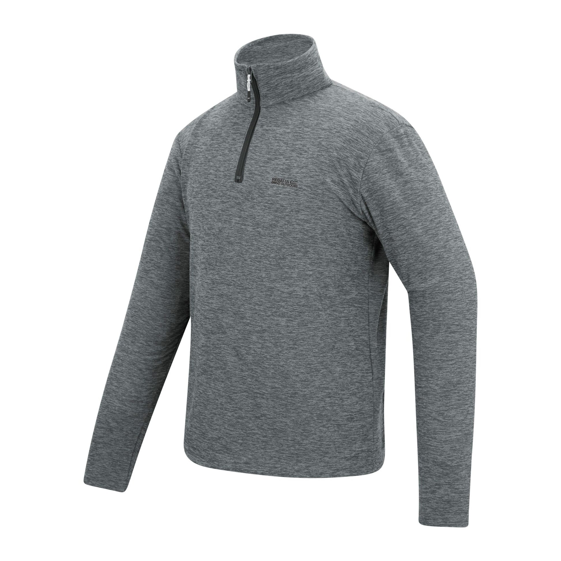 Iceberg - Side - Regatta Mens Thompson Marl Half Zip Fleece Jacket
