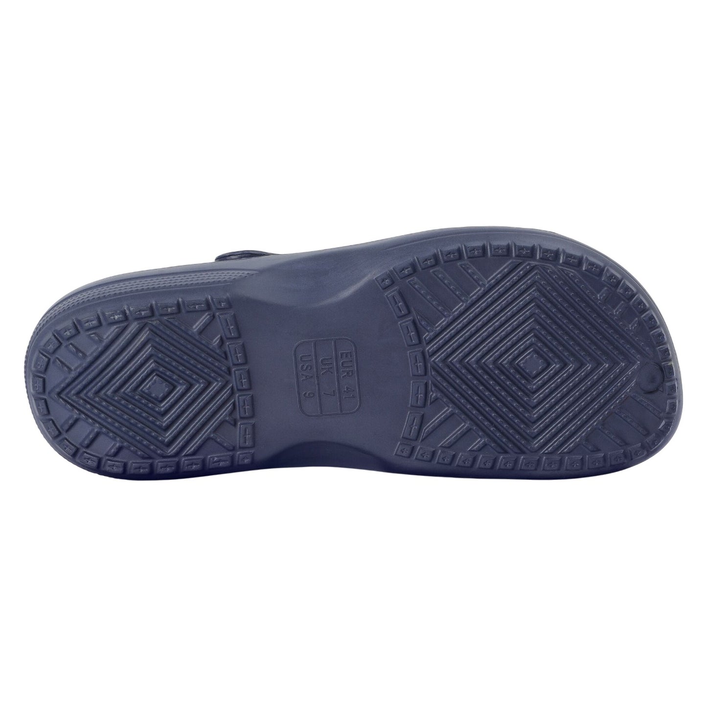 Blue - Side - Regatta Womens-Ladies Orla Kiely Flower Clogs