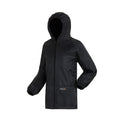 Black - Side - Regatta Great Outdoors Childrens-Kids Stormbreak Waterproof Jacket