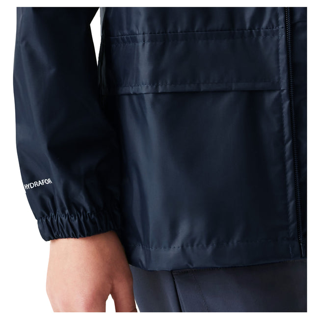 Navy - Pack Shot - Regatta Great Outdoors Childrens-Kids Stormbreak Waterproof Jacket