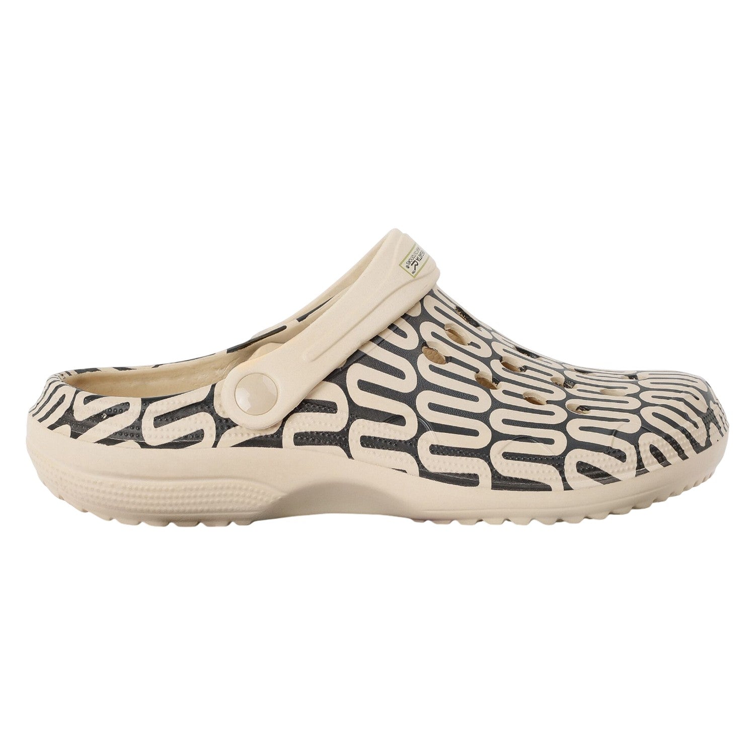Monochrome - Lifestyle - Regatta Womens-Ladies Orla Kiely Wiggle Clogs