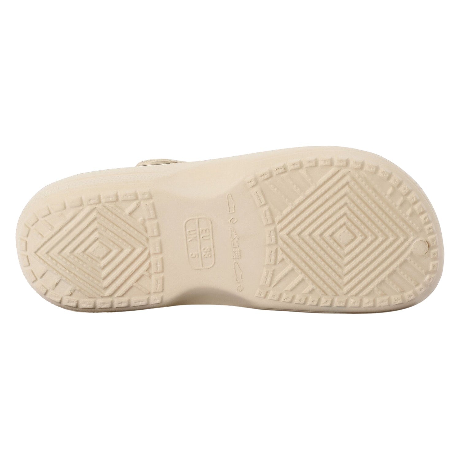 Monochrome - Side - Regatta Womens-Ladies Orla Kiely Wiggle Clogs